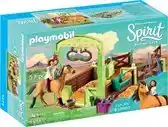 Bol.com PLAYMOBIL Spirit Lucky & Spirit met paardenbox - 9478 aanbieding