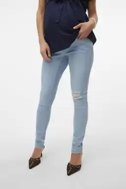 Wehkamp VERO MODA MATERNITY zwangerschaps skinny jeans VMMZIV medium blue aanbieding