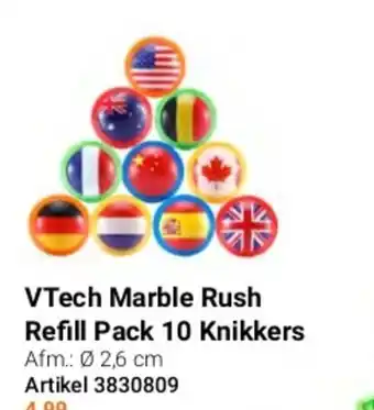 Lobbes VTech Marble Rush Refill Pack 10 Knikkers aanbieding