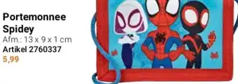 Lobbes Portemonnee Spidey aanbieding