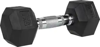 Bol.com VirtuFit Hexa Dumbbell Pro - Gewichten - Fitness - 7 kg - Per stuk aanbieding