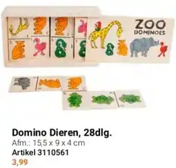 Lobbes Domino Dieren, 28dlg. aanbieding