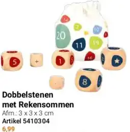 Lobbes Dobbelstenen met Rekensommen aanbieding