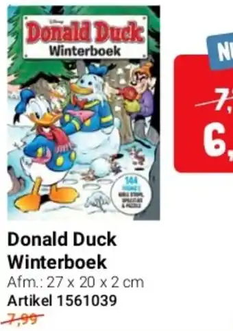 Lobbes Donald Duck Winterboek aanbieding