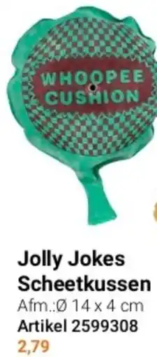 Lobbes Jolly Jokes Scheetkussen aanbieding