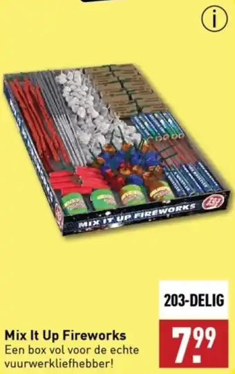 ALDI Mix It Up Fireworks aanbieding