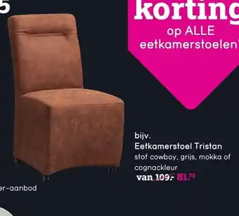 Leen Bakker Eetkamerstoel Tristan aanbieding