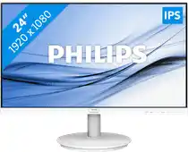 Bol.com Philips V Line 241V8AW/00 - Full HD IPS 75Hz Monitor - 24 Inch aanbieding