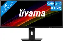 Bol.com Monitor Iiyama XUB3493WQSU-B5 Black 75 Hz 34 UltraWide Quad HD aanbieding