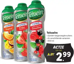 Lidl Teisseire aanbieding