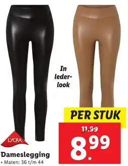 Lidl Dameslegging aanbieding