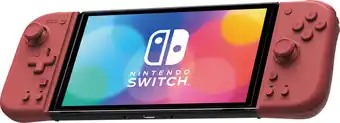 Bol.com Hori Split Pad Pro Compact - Switch Controller - Abrikoos Rood - Nintendo Switch/Switch OLED aanbieding