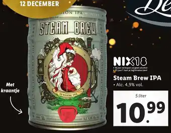 Lidl Steam Brew IPA aanbieding