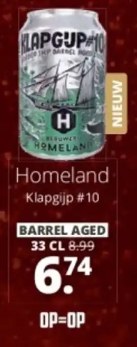 Mitra Homeland Klapgijp #10 aanbieding