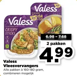 PLUS Valess Vleesvervangers aanbieding