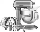 Bol.com KitchenAid 5KSM70SHXECU 66 l Zilver Kloppen Kneden Mixen 27 kg 39 kg 35 kg aanbieding