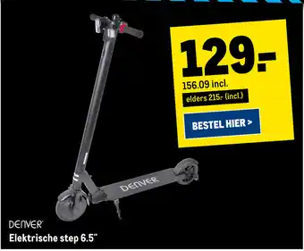 Makro Elektrische step 6.5 aanbieding