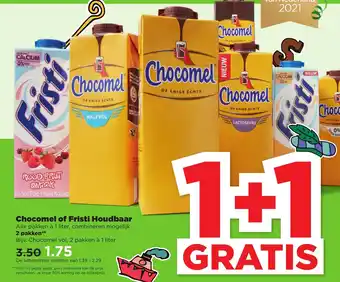 PLUS Chocomel of Fristi Houdbaar aanbieding