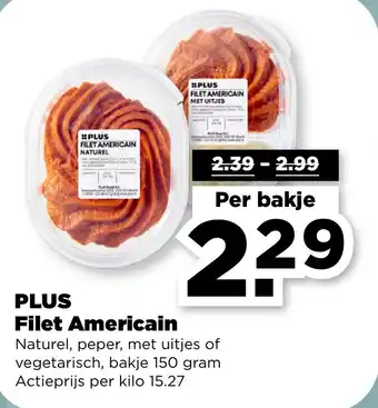 PLUS Plus Filet Americain aanbieding