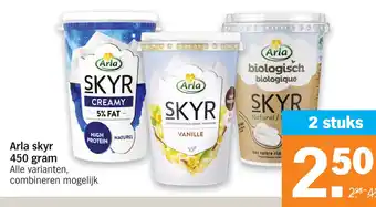 Albert Heijn Arla skyr aanbieding