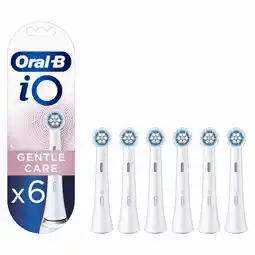 Bol.com Oral-B Opzetborstels iO Gentle Care Wit 6 stuks aanbieding