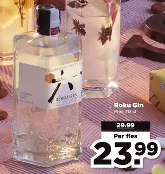 PLUS Roku Gin 70cl aanbieding