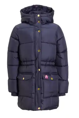 Wehkamp Z8 gewatteerde winterjas Xava donkerblauw aanbieding