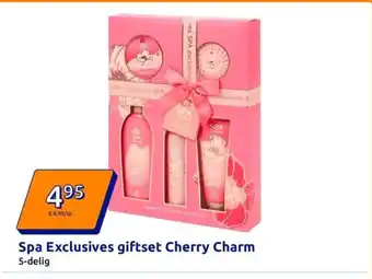 Action Spa Exclusives giftset Cherry Charm aanbieding