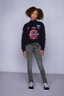 Wehkamp Coolcat Skinny Jeans Doris Grijs aanbieding