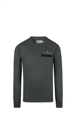 Wehkamp No Way Monday longsleeve grijsgroen aanbieding