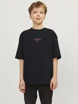 Wehkamp JACK & JONES JUNIOR T-shirt JORMARBELLA met backprint zwart aanbieding