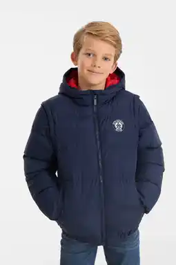 Wehkamp anytime 2 in 1 winterjas donkerblauw aanbieding