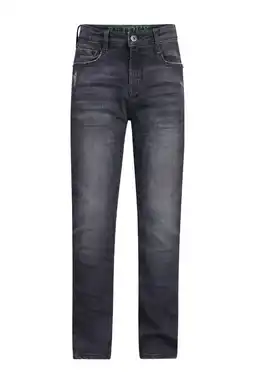 Wehkamp Retour Jeans straight leg jeans James dark grey denim aanbieding