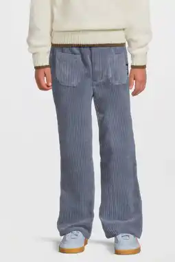 Wehkamp Me & My Monkey wide leg corduroy broek Raven blauw aanbieding