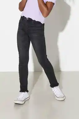 Wehkamp KIDS ONLY skinny jeans KONBLUSH black denim aanbieding