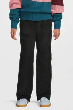 Wehkamp Me & My Monkey wide leg corduroy broek Raven zwart aanbieding