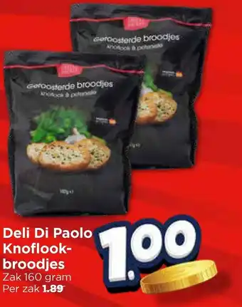 Vomar Voordeelmarkt Deli Di Paolo Knoflook broodjes aanbieding
