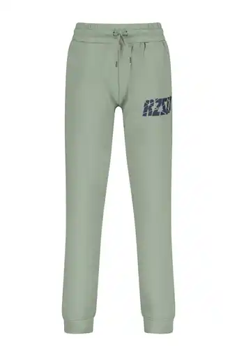 Wehkamp Raizzed tapered fit joggingbroek Rodo met logo zachtgroen aanbieding