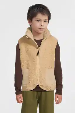 Wehkamp Me & My Monkey gilet Romeo beige aanbieding