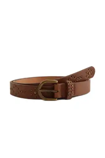 Wehkamp WE Fashion riem met studs bruin aanbieding