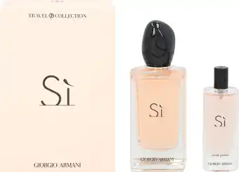 Bol.com Giorgio Armani Sì Geschenkset - Eau de Parfum + Eau de Toilette aanbieding