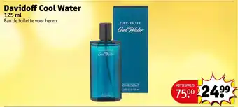 Kruidvat Davidoff Cool Water aanbieding