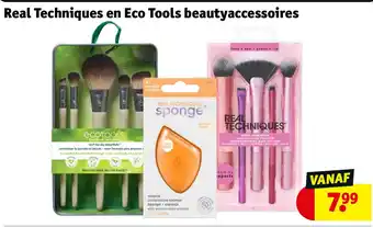 Kruidvat Real Techniques en Eco Tools beautyaccessoires aanbieding