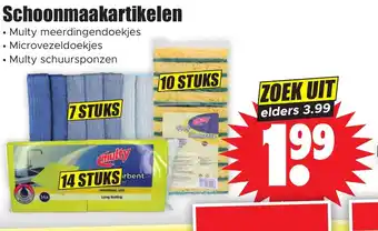 Dirk Schoonmaakartikelen aanbieding