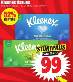 Dirk Kleenex tissues aanbieding