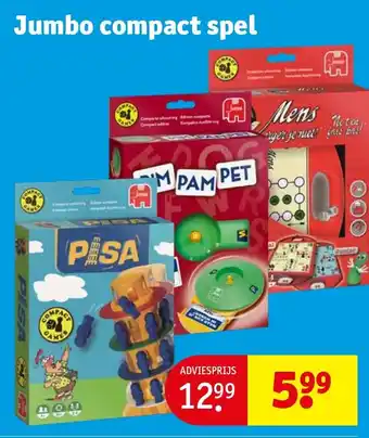 Kruidvat Jumbo compact spel aanbieding