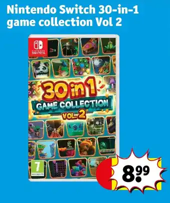 Kruidvat Nintendo Switch 30-in-1 game collection Vol 2 aanbieding