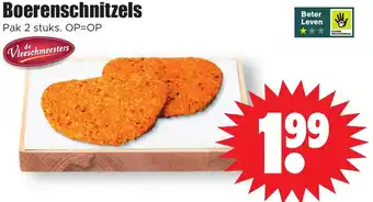Dirk Boerenschnitzels aanbieding