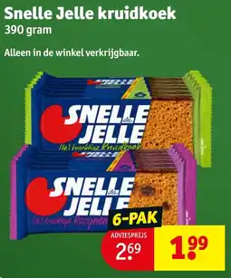 Kruidvat Snelle Jelle kruidkoek aanbieding