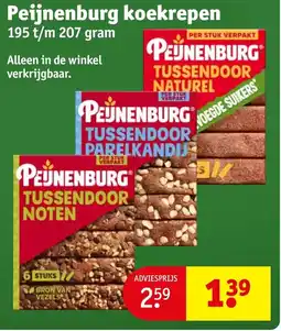 Kruidvat Peijnenburg koekrepen aanbieding